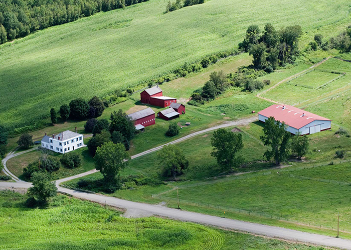 Ariel view of BBVF